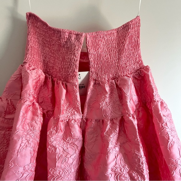 Hello Molly Size X-Large Silhouette Of Dreams Strapless Mini Dress Pink NWT - Picture 6 of 8